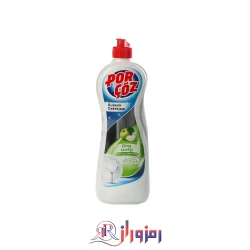 مایع ظرفشویی پورچوز por coz حاوی عصاره سیب حجم 675 میل
